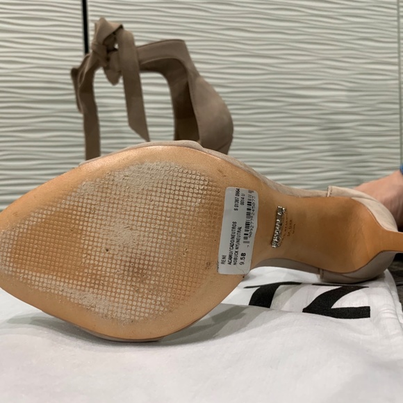 Schutz Rene Tie Sandals - Nude - Picture 2 of 7